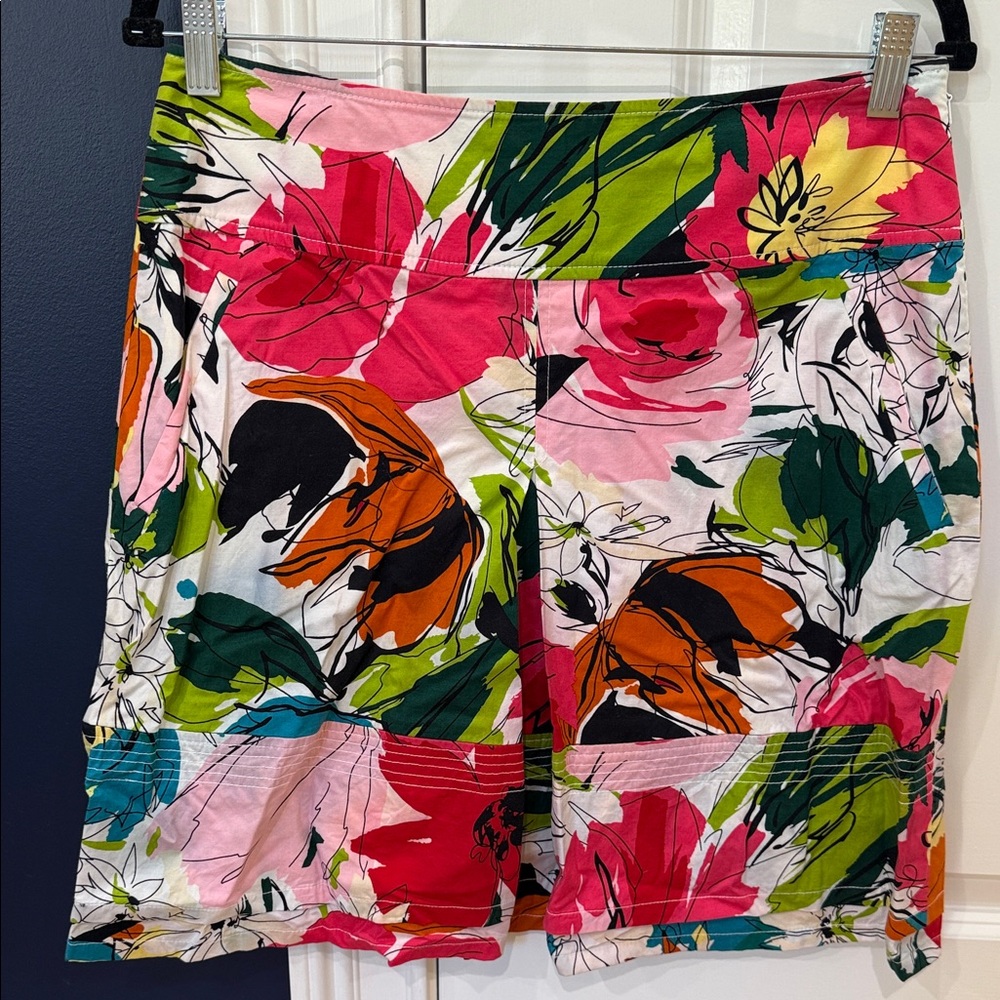Etcetera Vibrant Multicolor Skirt